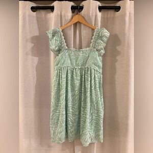 Blu Pepper Mint Green Dress